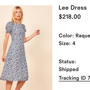 Reformation Lee Dress new with tags
